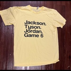 Jackson. Tyson. Jordan. Game 6 T-shirt